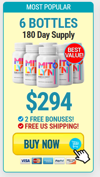 Mitolyn 6 bottles pack